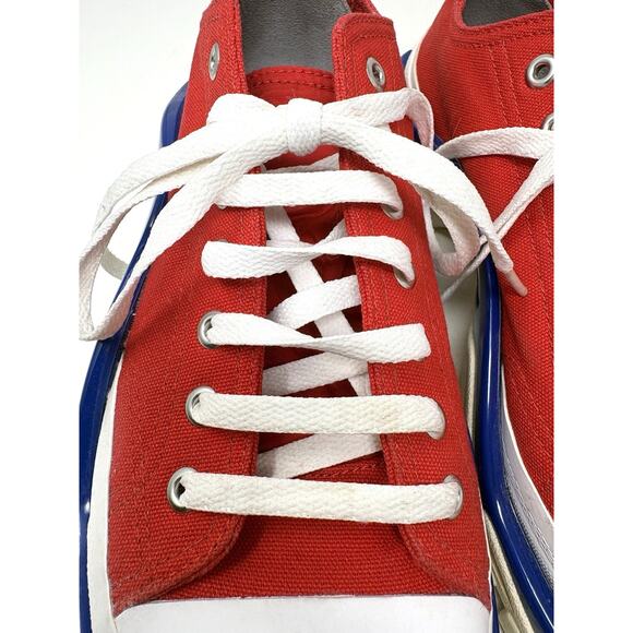 Adidas Raf Simons RS Detroit Runner EE7936 Sz 9 Red White Blue Mens Sneakers GUC main image 4